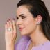 Brinco Rodio Ear Cuff Cravejado com Zircônias Cristais