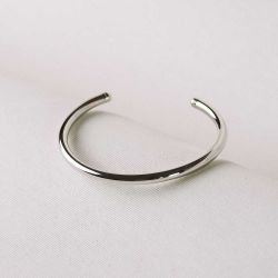Colar Ródio Choker em Metal 