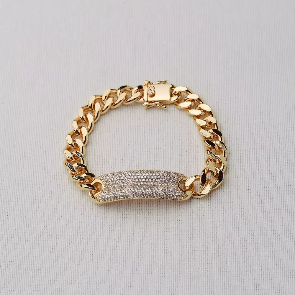Pulseira Elos Grumet Dourada